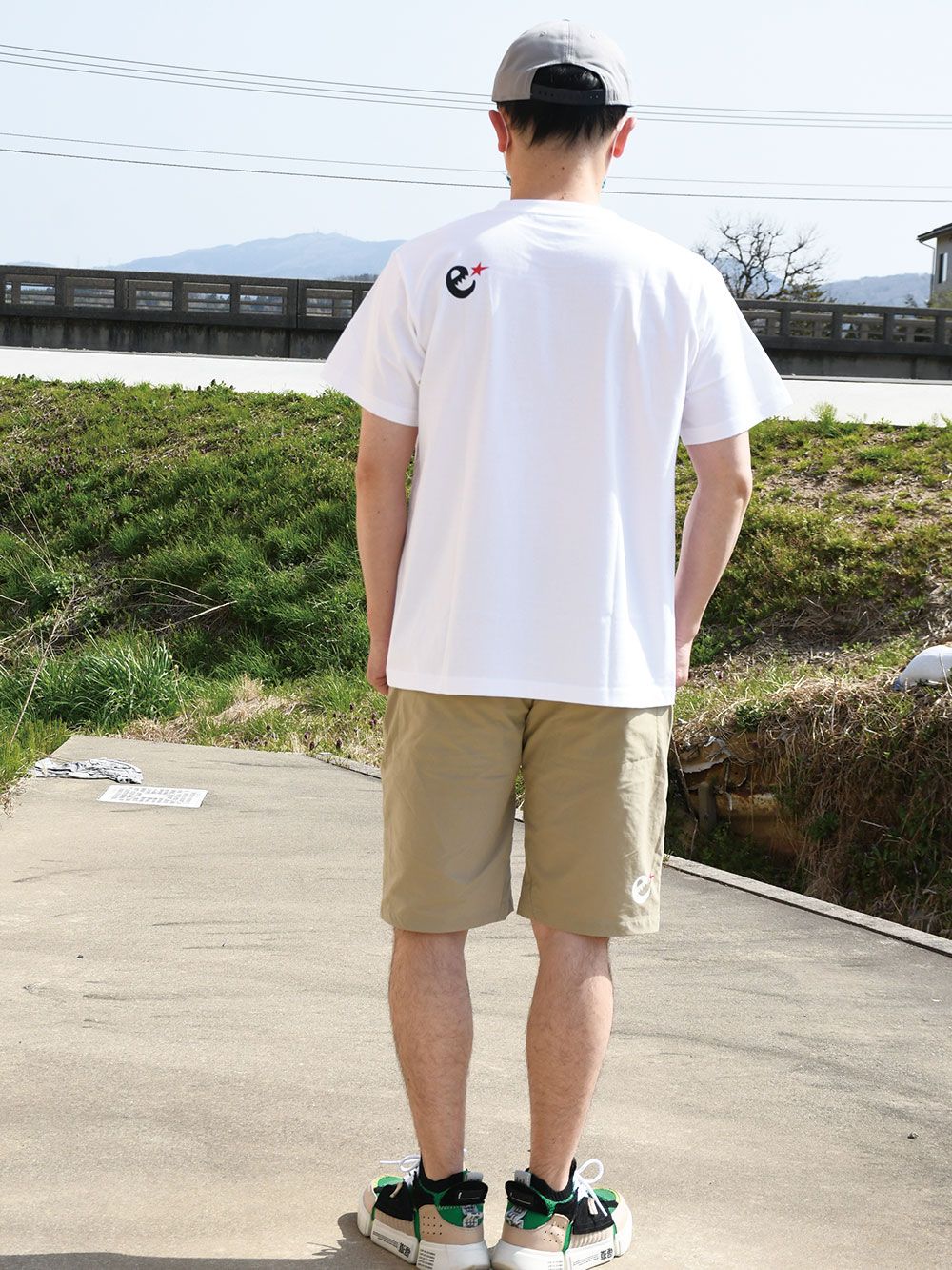 sky flower logo s/s tee