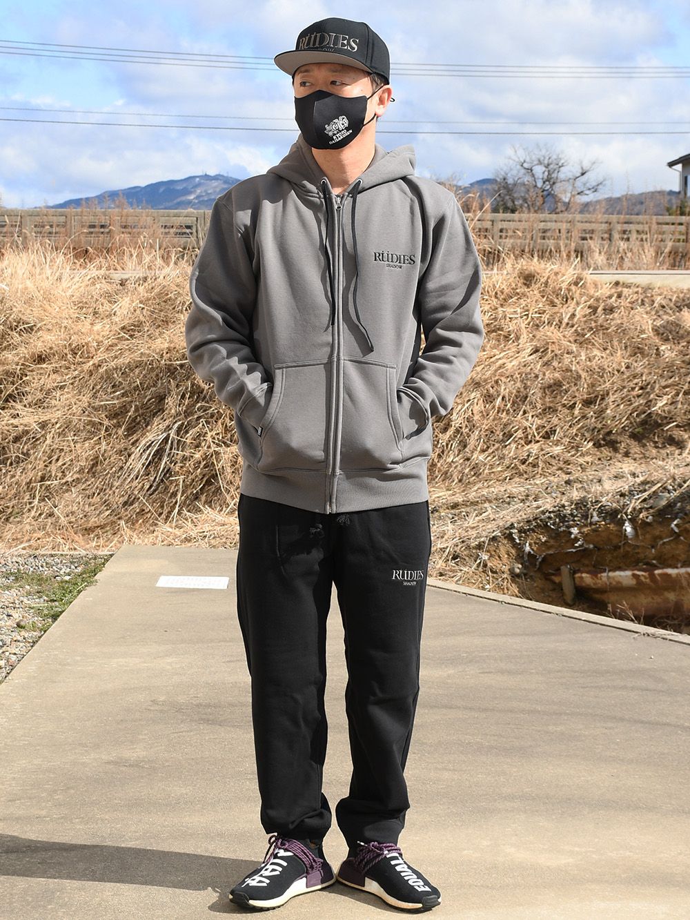 SHADOW LOGO ZIP-PARKA