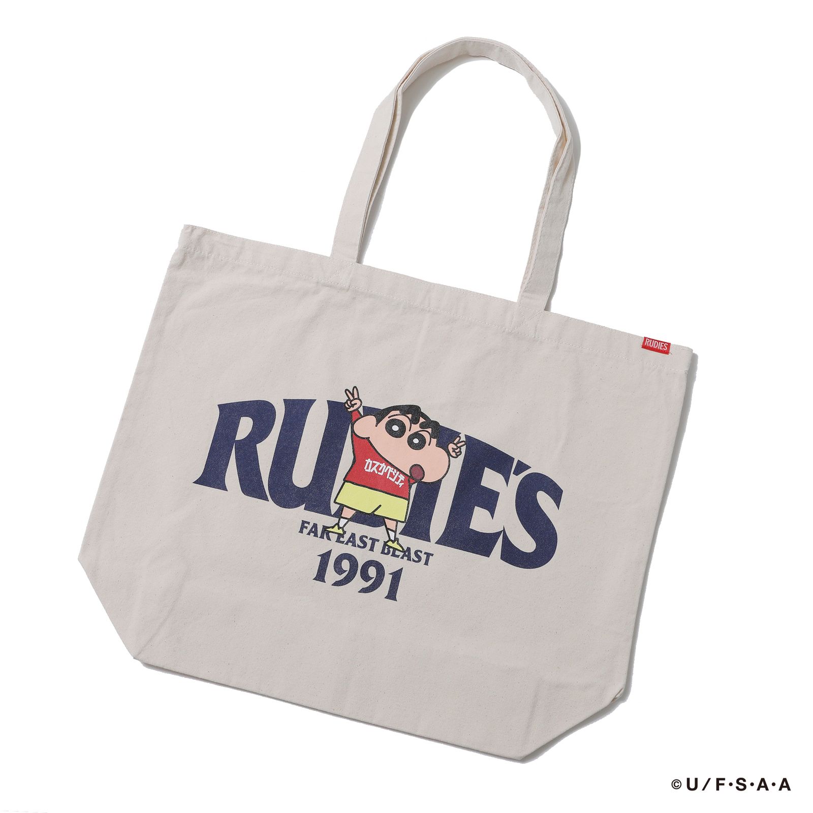 RUDIE'S x CRAYON SHINCHAN PEACE TOTEBAG