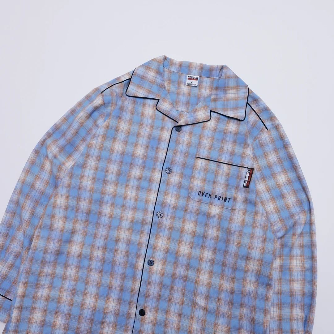 LOUNGE CHECK-SHIRT