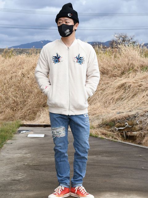 極上スカジャン!