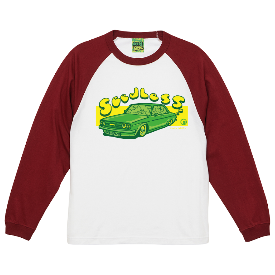 sd smoking green car LS tee