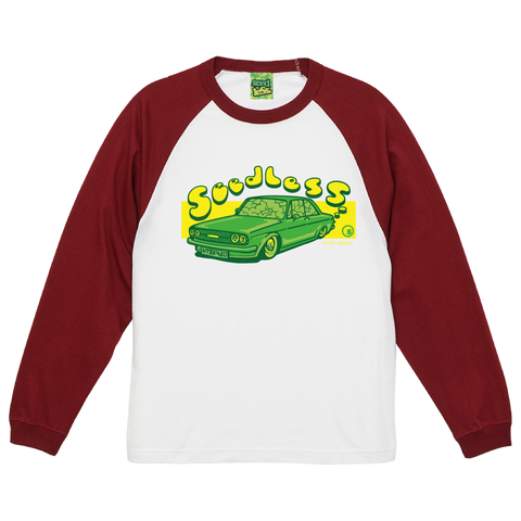 sd smoking green car LS tee