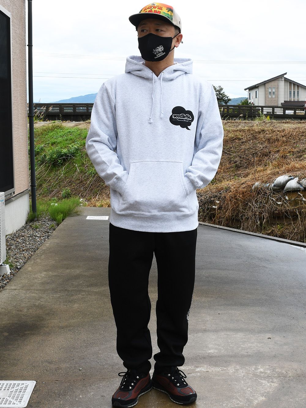 sd RIS Hoody 10oz裏起毛
