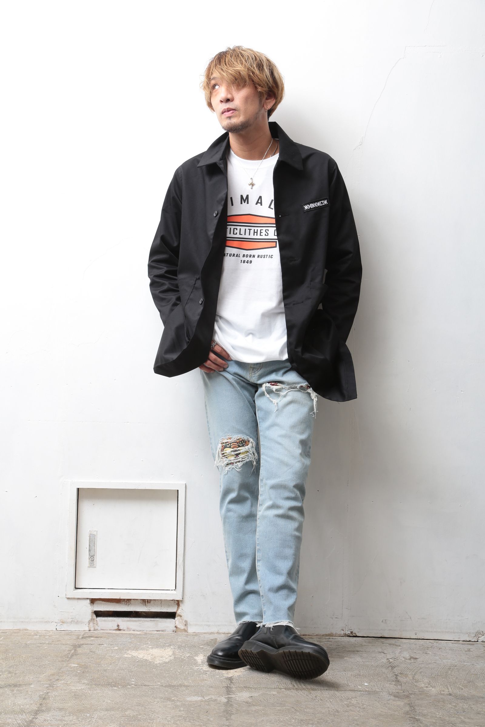 “BOX LOGO” Duster Coat