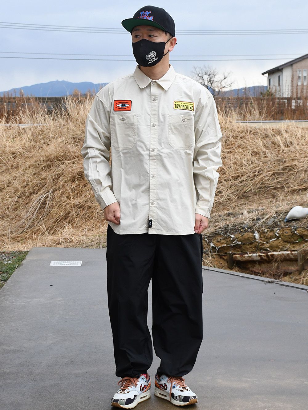 BLOOD SUCKING LOOSE FIT WORK-SHIRTS