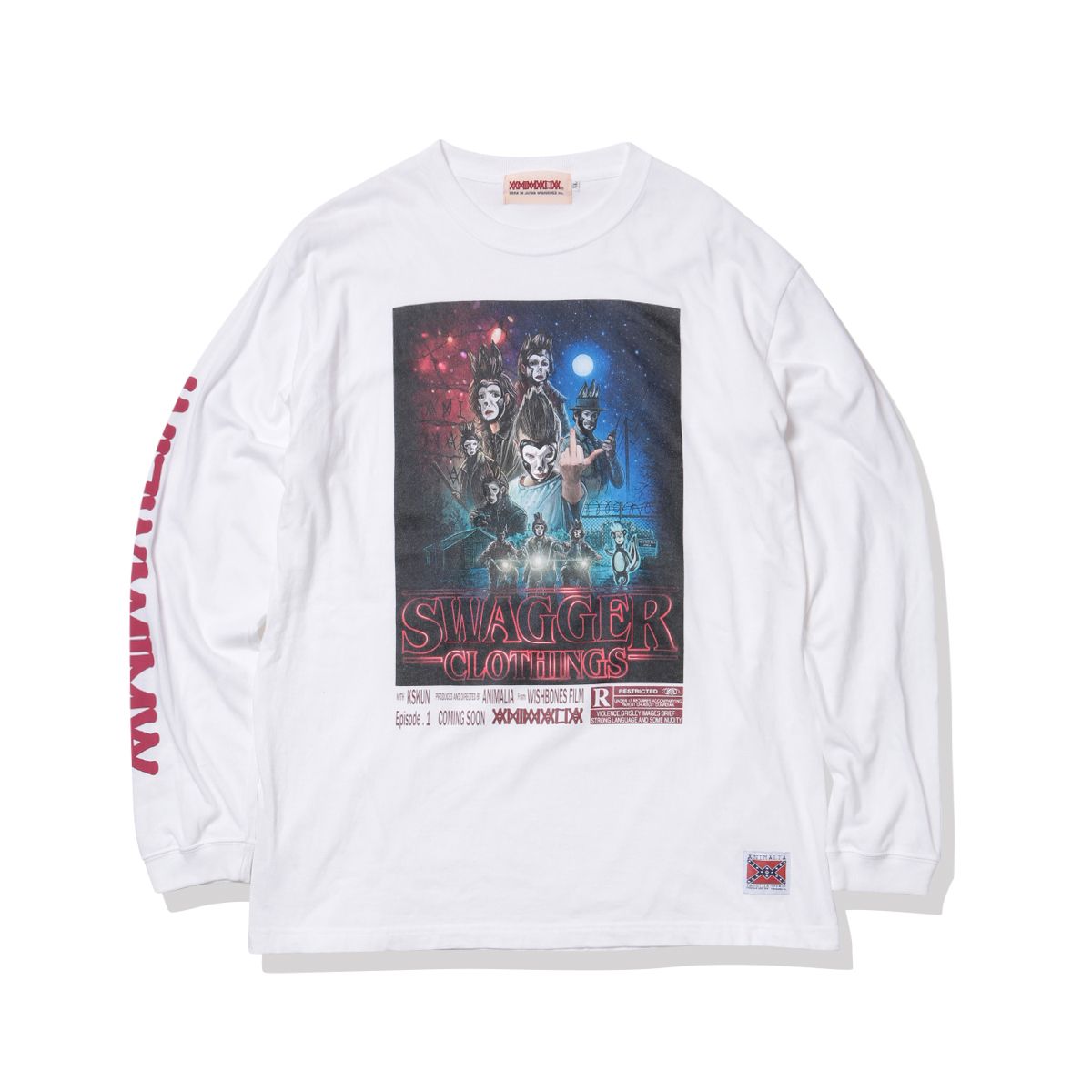 “SWAGGER CLOTHINGS Poster” L/S TEE