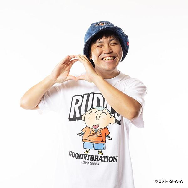 RUDIE'SxCRAYON SHINCHAN MASAOKUN TEE