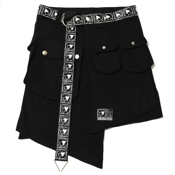 HARRIET -6pockets Wrap Skirt-
