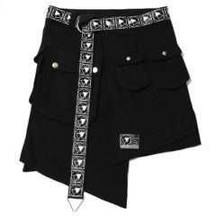 HARRIET -6pockets Wrap Skirt-