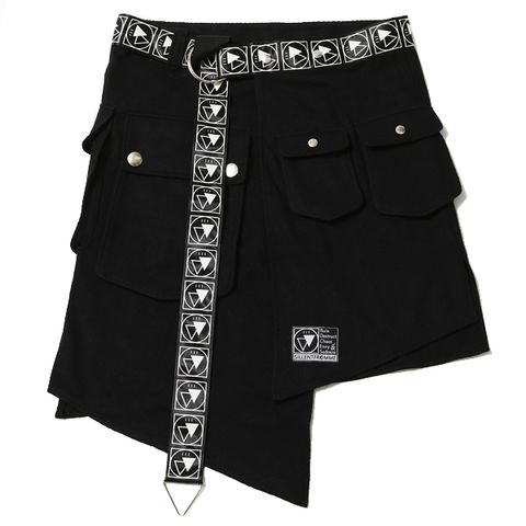 HARRIET -6pockets Wrap Skirt-