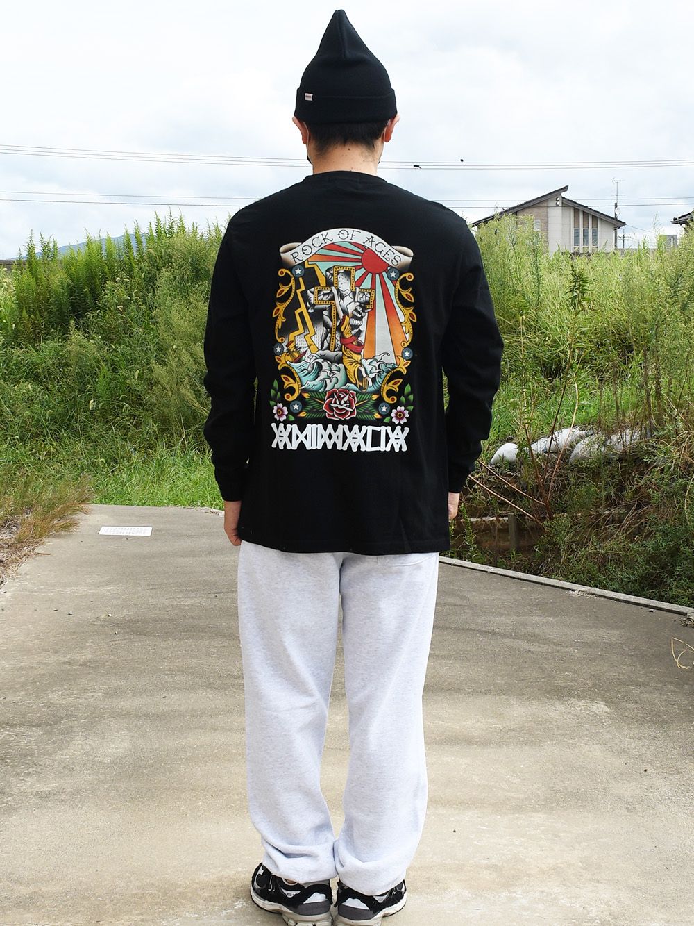 L/S Tee - ROCK OF AGES
