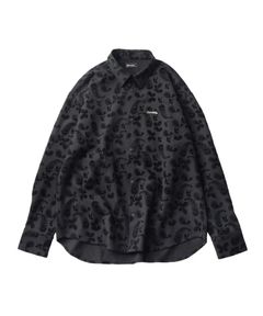 Flocky paisley shirt