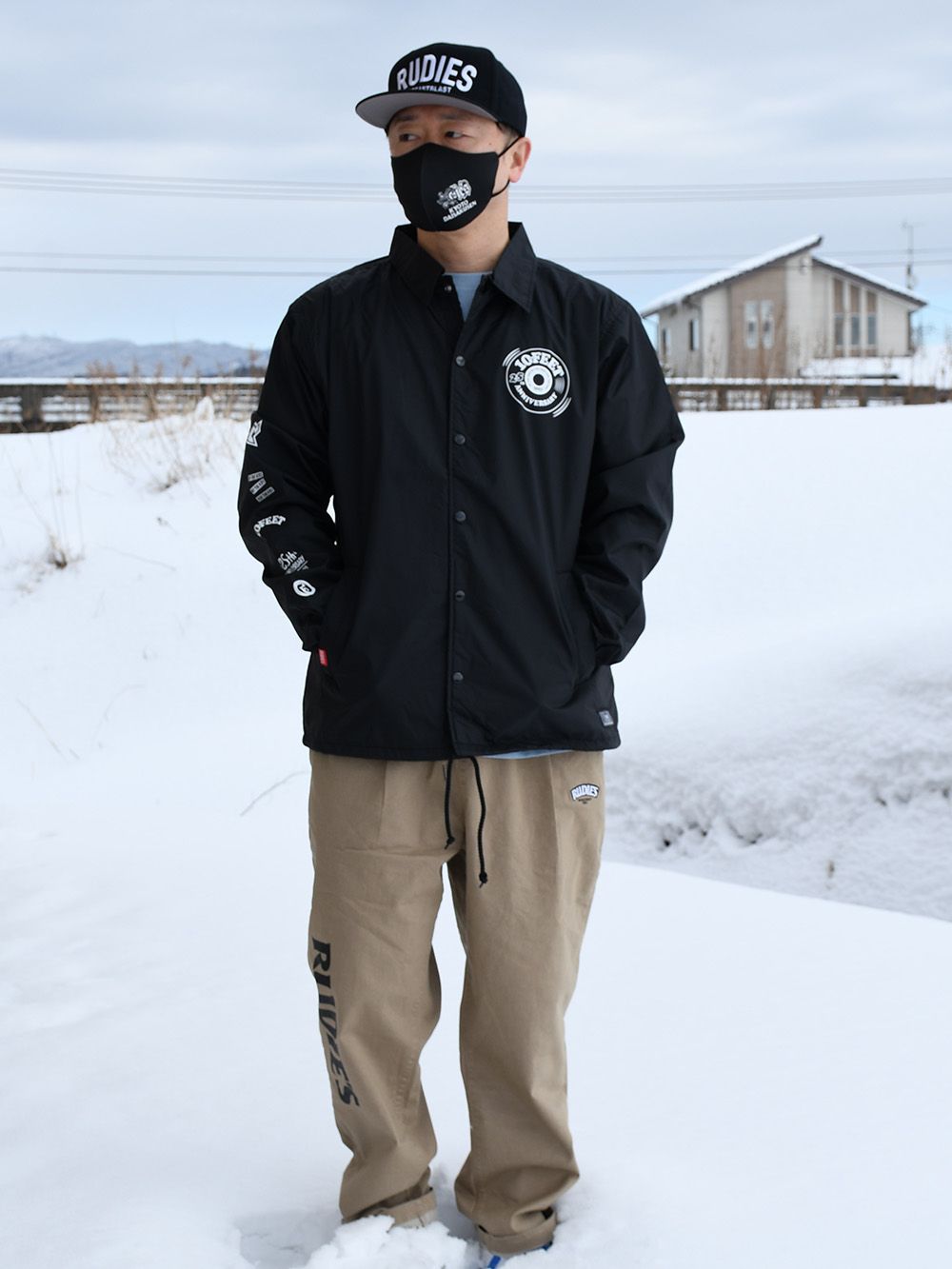 10-FEETxRUDIEʼSxROLLING CRADLE COACH JACKET