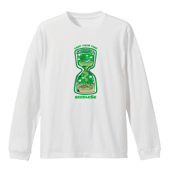 take yur time LS tee