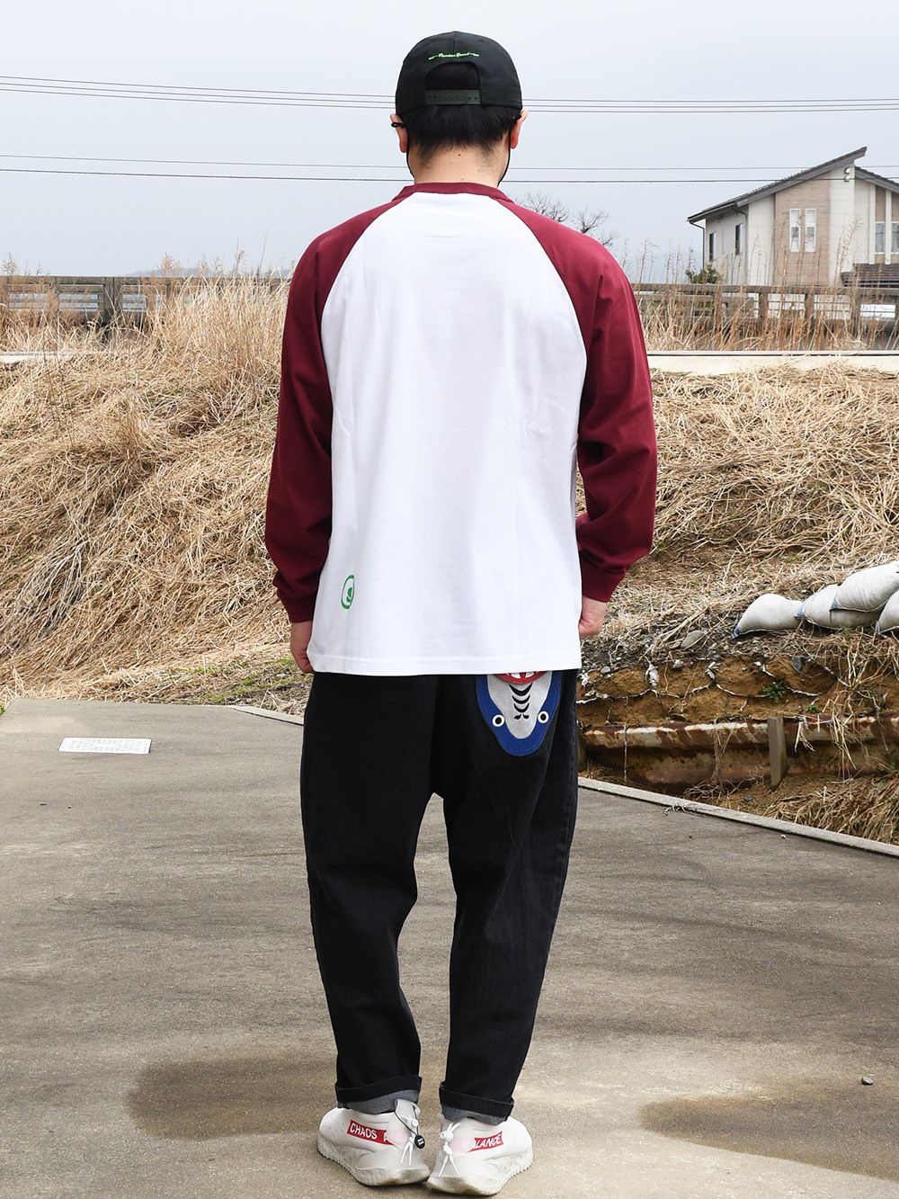 sd smoking green car LS tee