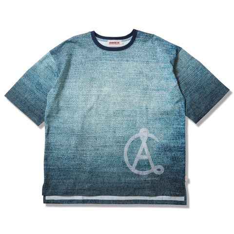 DENIM BIG SILHOUETTE slit tee