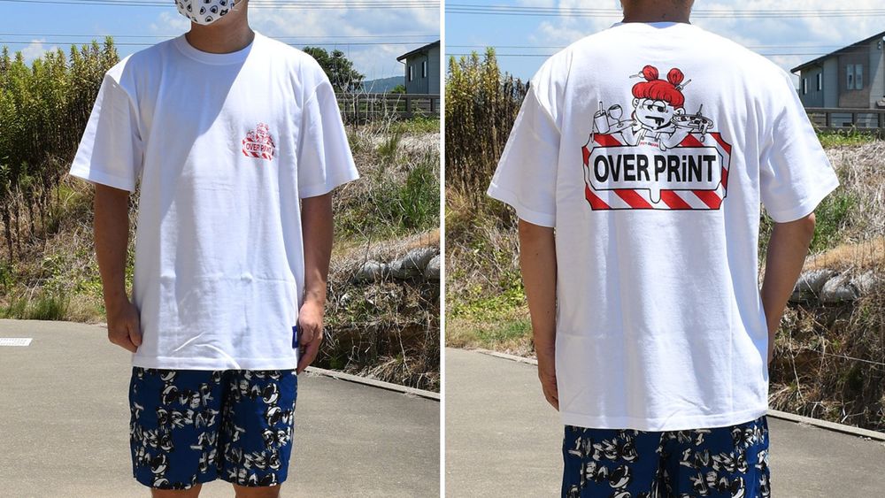 《over print》新作入荷!