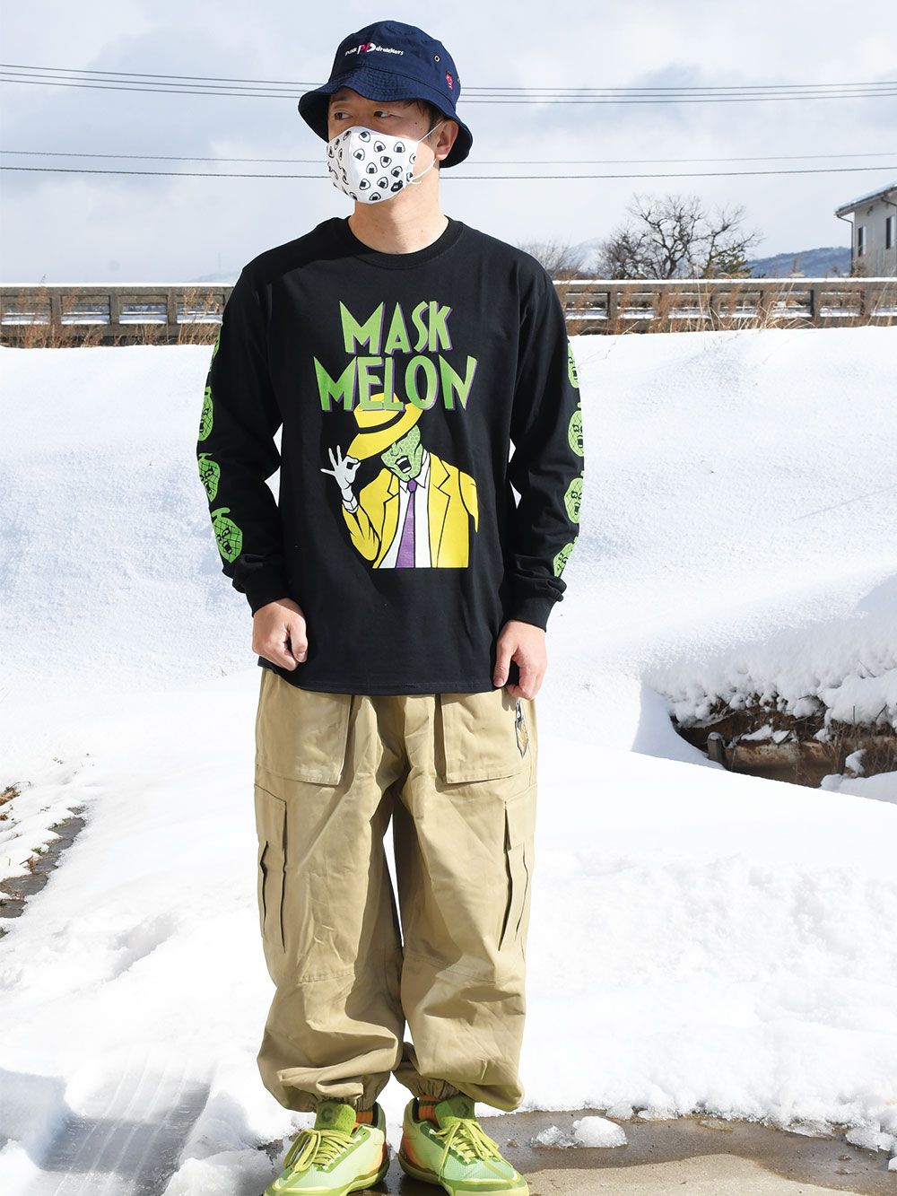 マスクメロンTEE