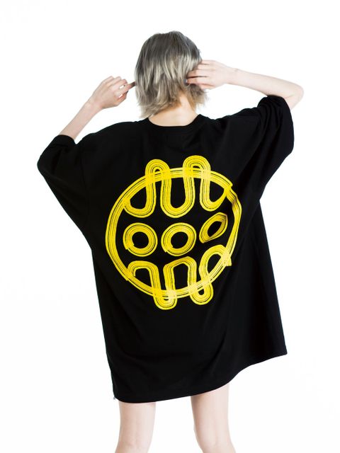Hebraea Logo Big shilhouette T-shirt