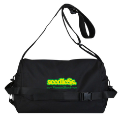 sd blk back messenger bag