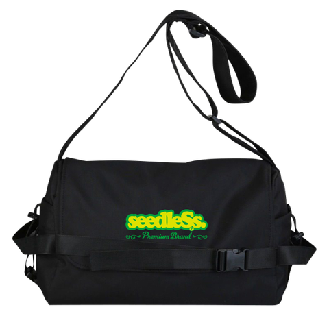 sd blk back messenger bag