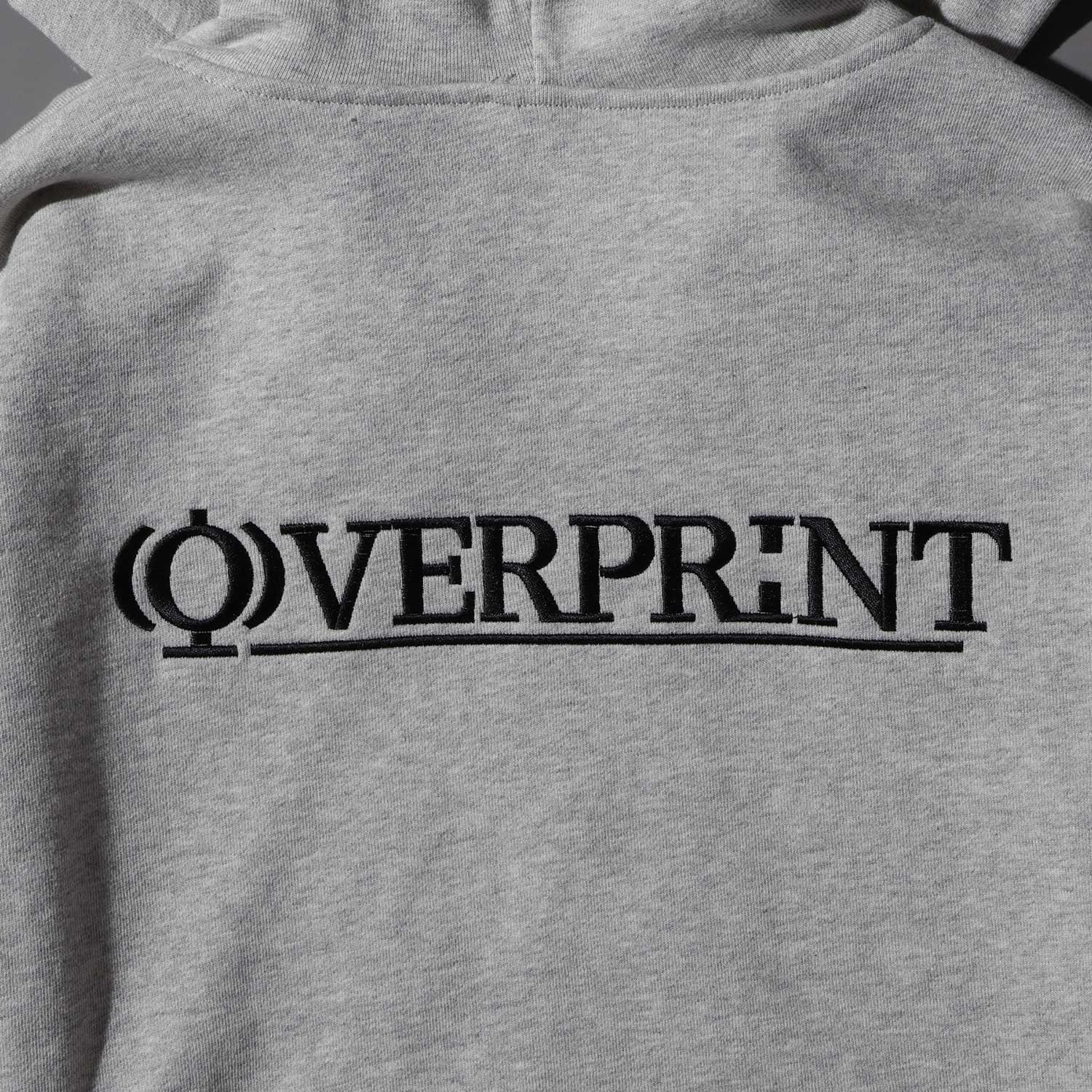 OVERPRINT Zip Hoodie