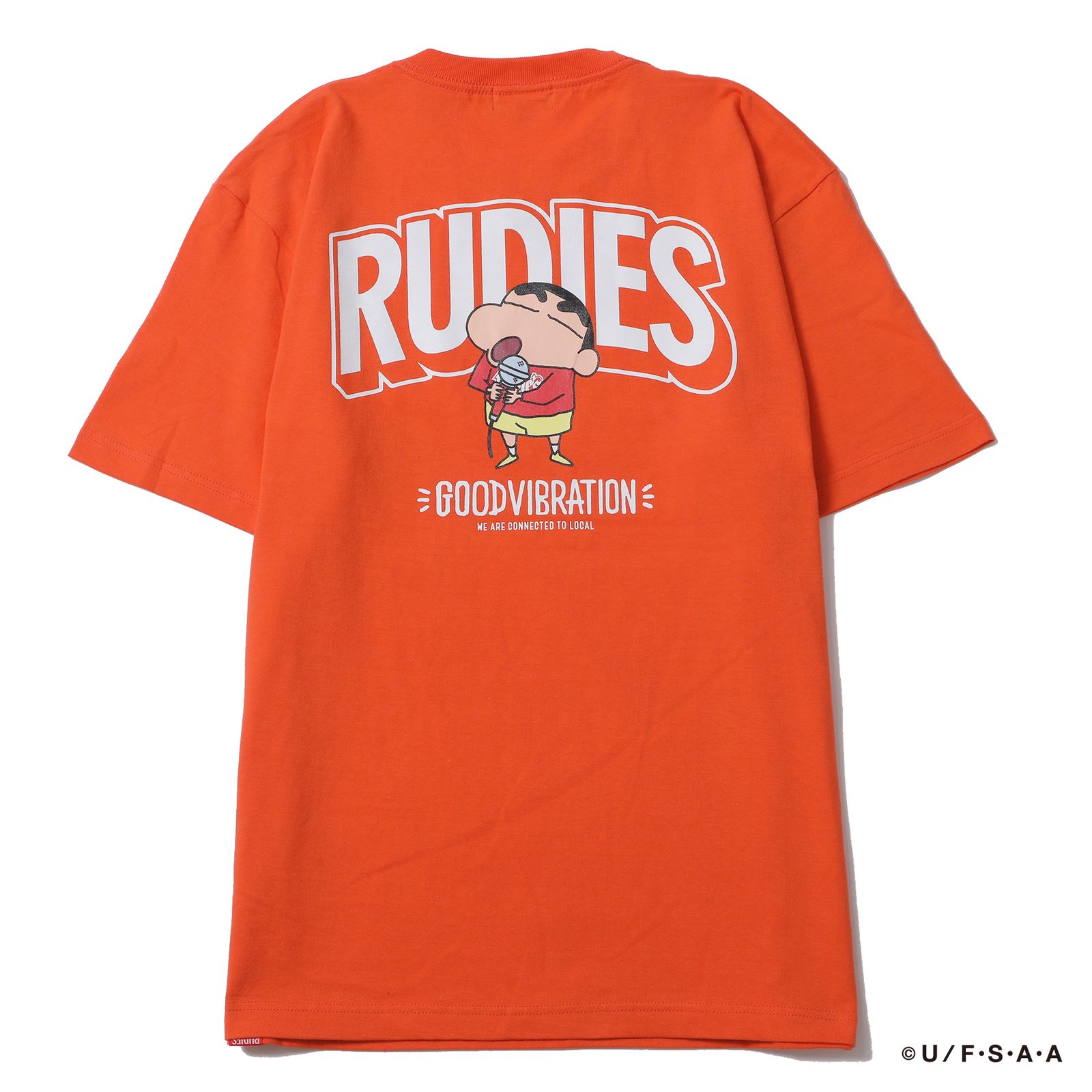 RUDIE'S x CRAYON SHINCHAN MICROPHONE-T