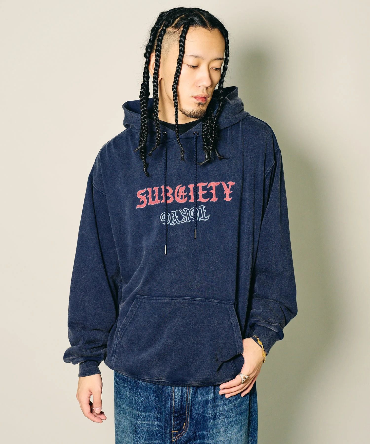 Fade wash hoodie