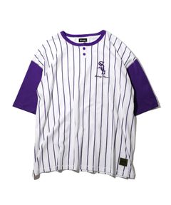 HENLEY NECK BASEBALL-TEE