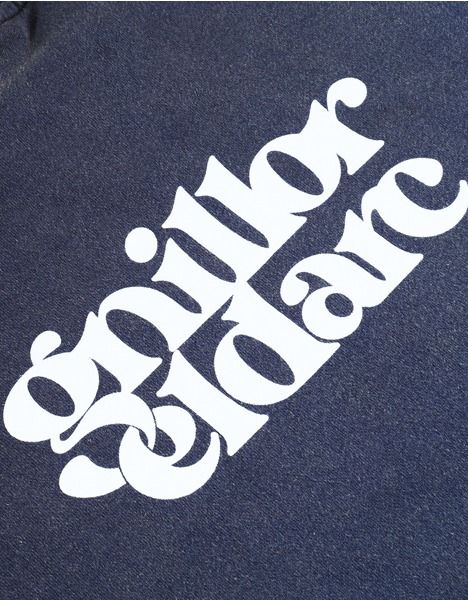 CREAM NERVOUS CREW-NECK