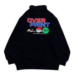 PIZZA PRICE BOX LOGO Half Zip pullover