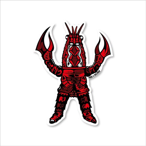 ［PDSxZOLLMEN］ステッカー / ザリガニ