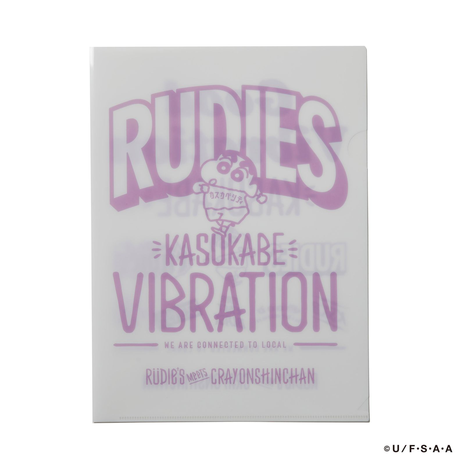 RUDIE'SxCRAYON SHINCHAN CLEARFILE SET