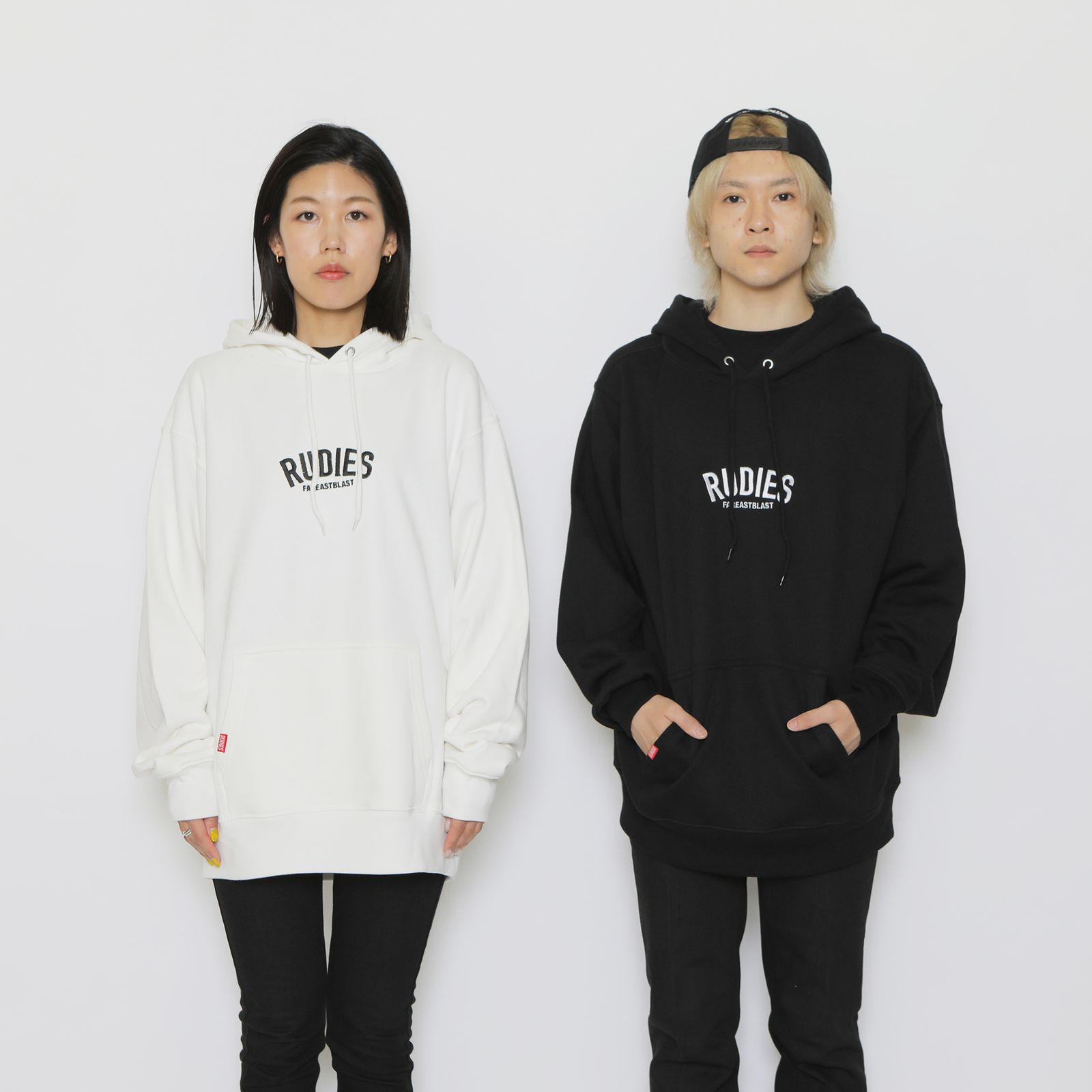 PHAT EMBROIDERY HOOD-SWEAT