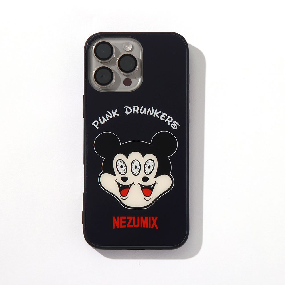 TEMPERED GLASS iPhone CASE / ネズミックス