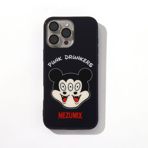 TEMPERED GLASS iPhone CASE / ネズミックス