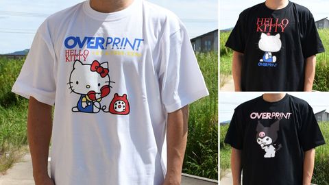 《over print》hellokitty 50th！