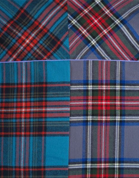 SPLIT PLAID-SHIRT
