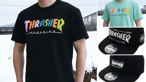 《THRASHER》新作入荷！