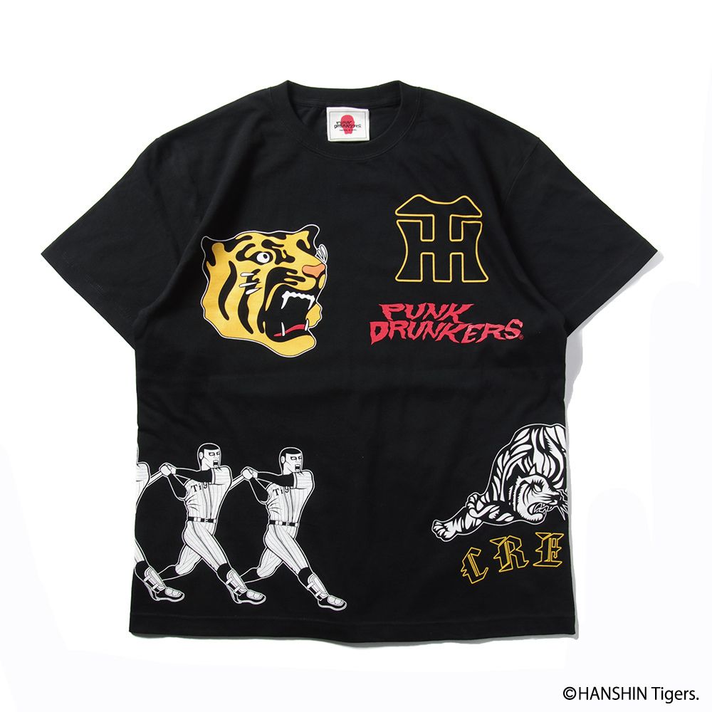 阪神タイガースパンクドランカーズ 阪神 半袖Tシャツ
