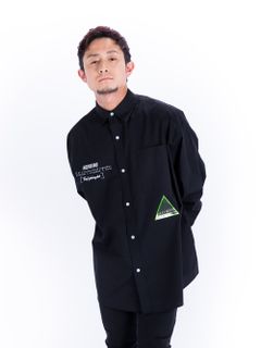 Big Silhouette Double Zip Shirt