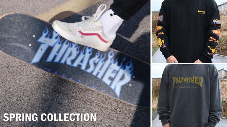 《THRASHER》NEW SPRING！