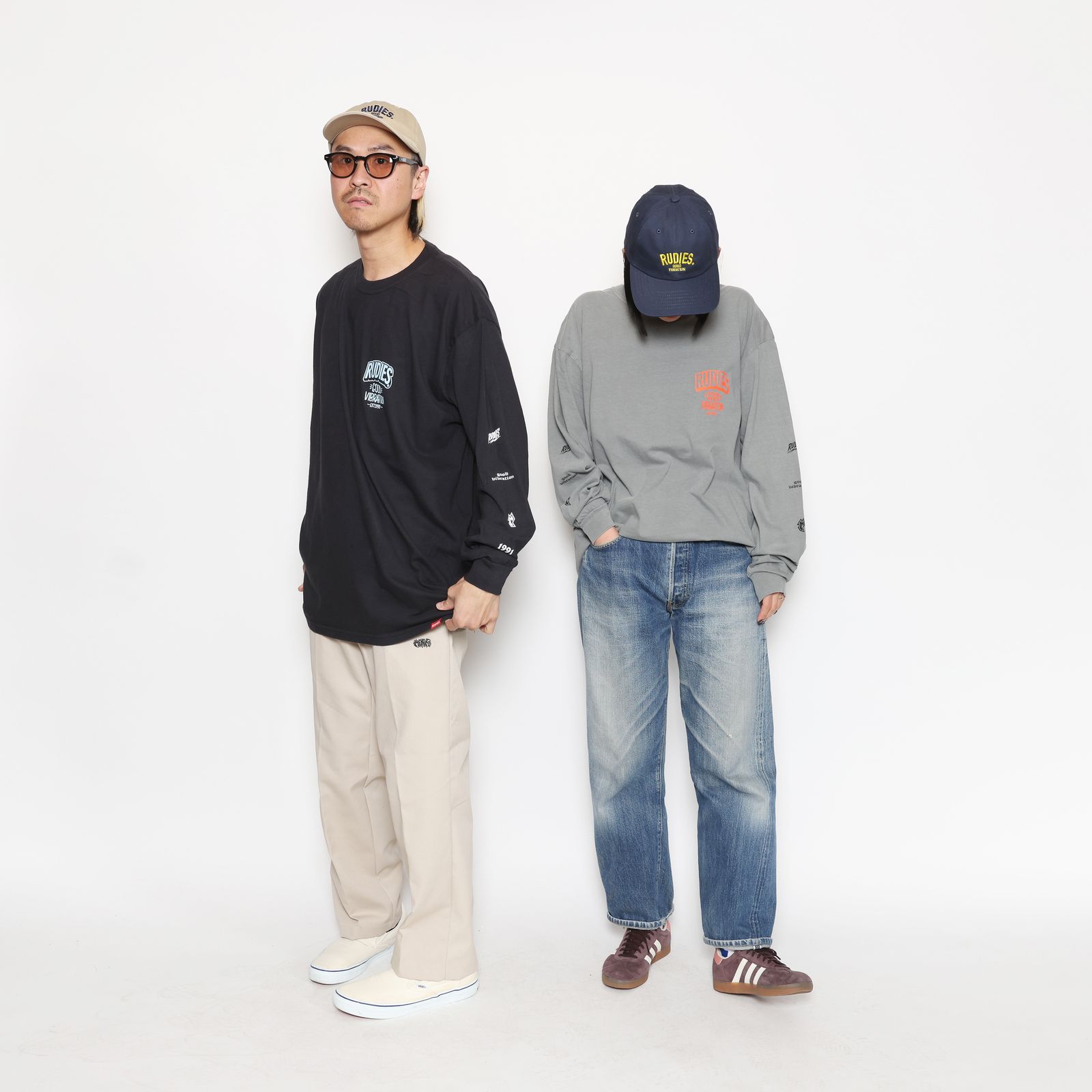 BUSTED SKULL LS-TEE