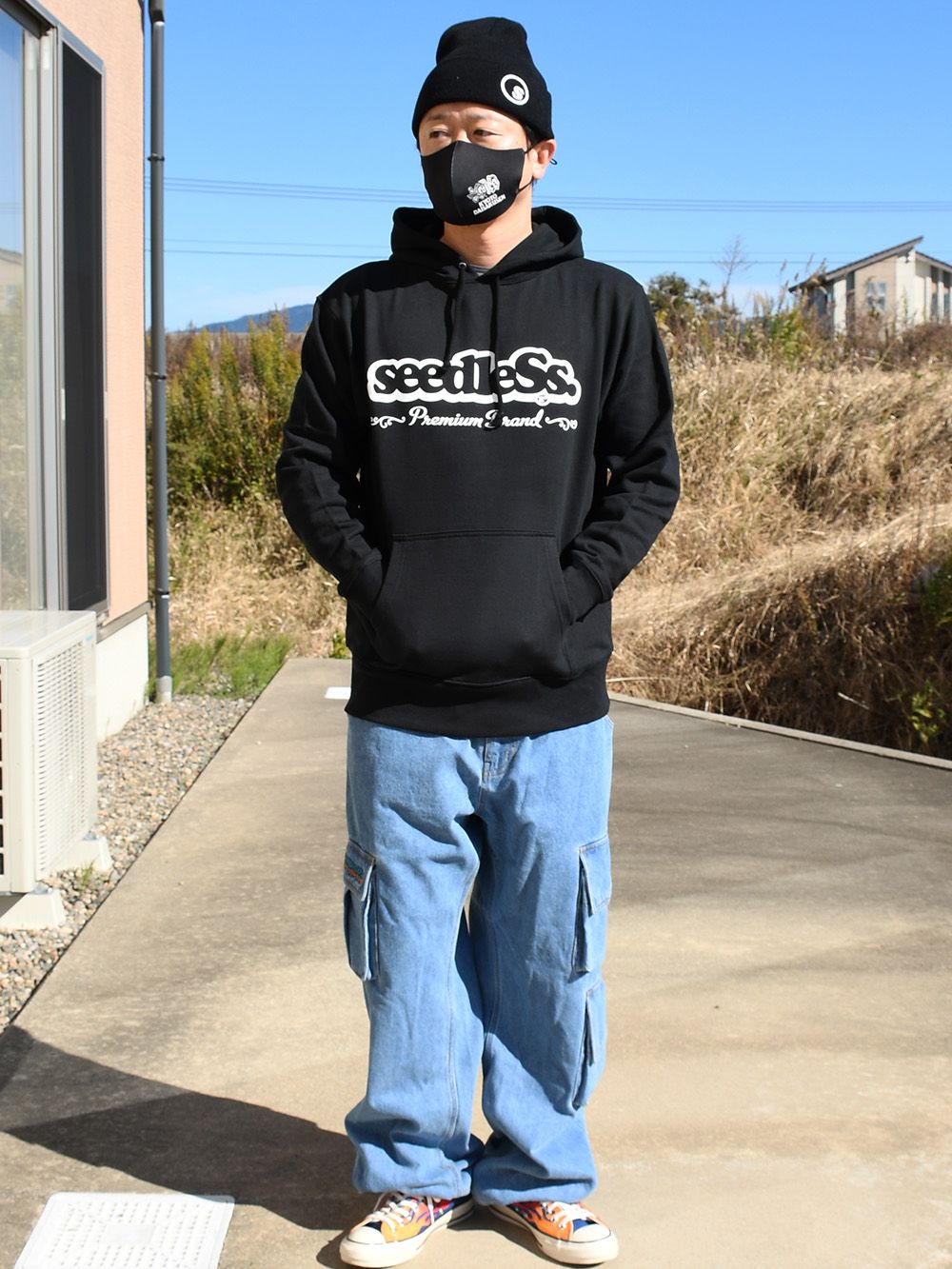 premium coop logo hoody 10oz