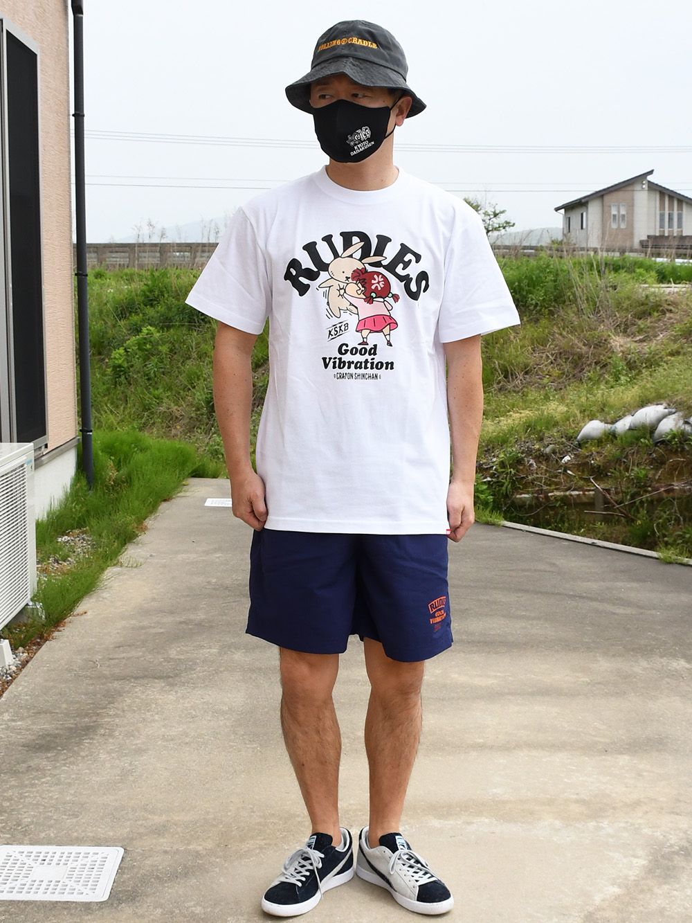 RUDIE'SxCRAYON SHINCHAN NENECHAN TEE