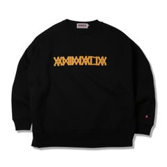 BIG SILHOUETTE CREW NECK- Foaming Logo
