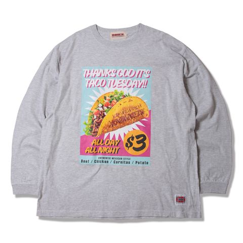 5.6oz. L/S Tee -TACO TUESDAY