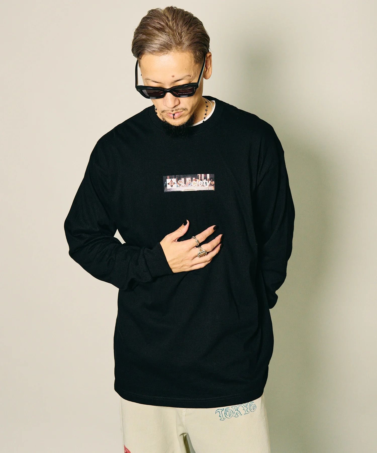 Last supper box L/S tee