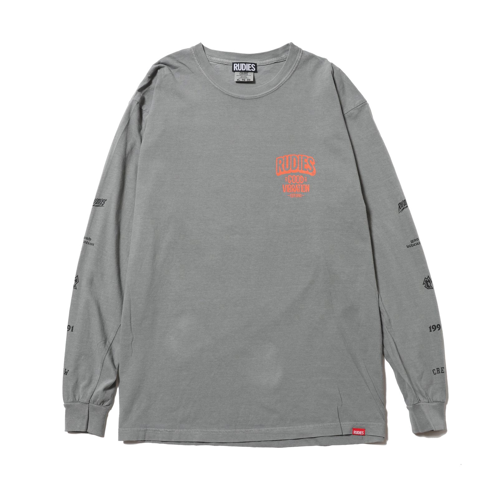 BUSTED SKULL LS-TEE